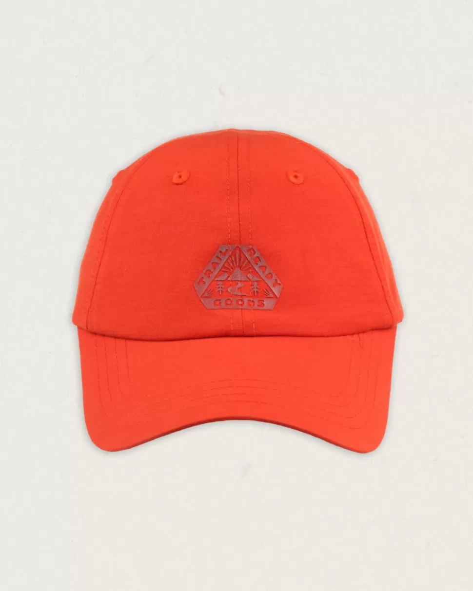 Best Passenger Active Organic 6 Panel Cap Warm Orange