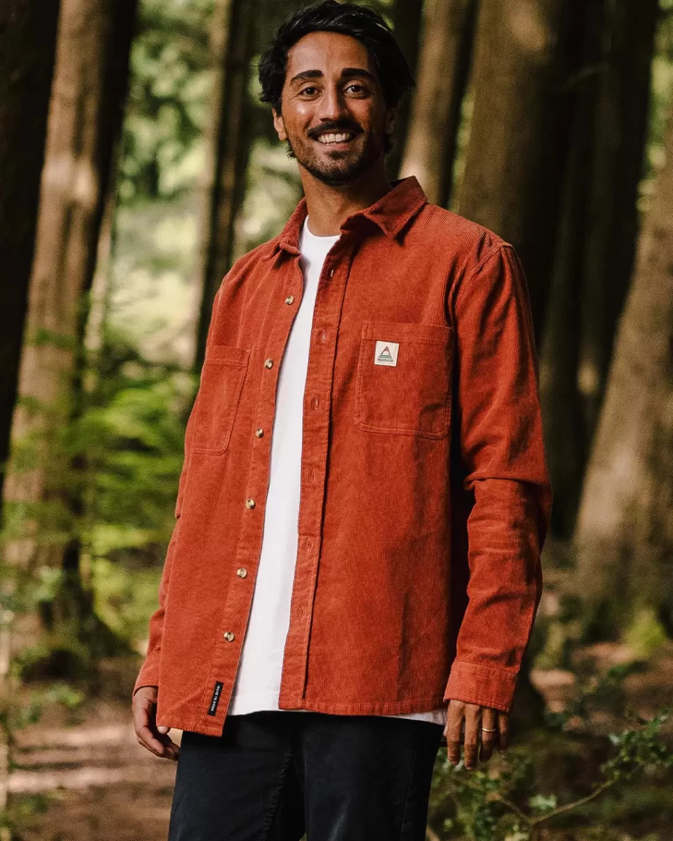 Flash Sale Passenger Backcountry Cord Shirt Baked Clay