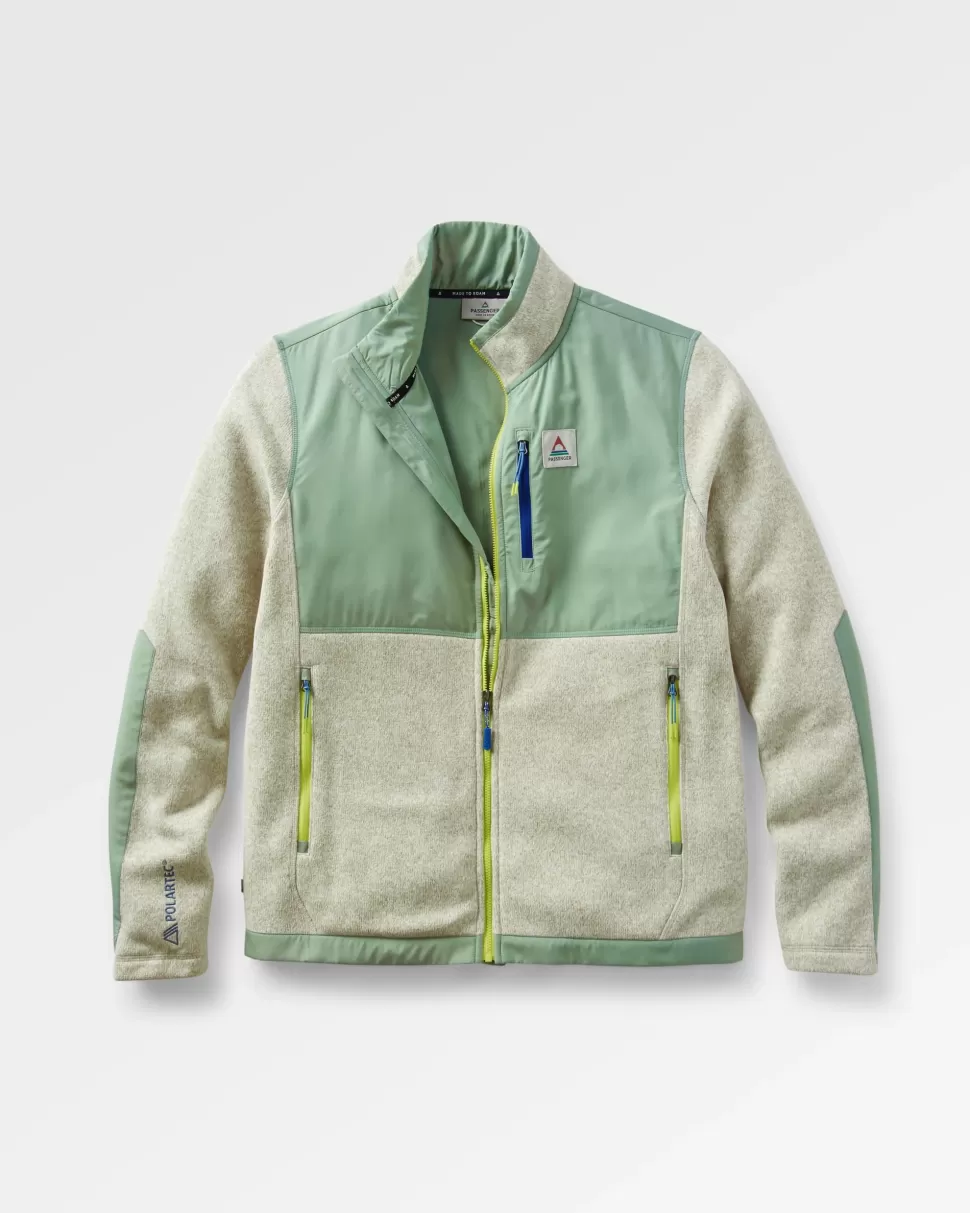 Hot Floris van Bommel Backroads Recycled Polartec® Fleece Birch Marl