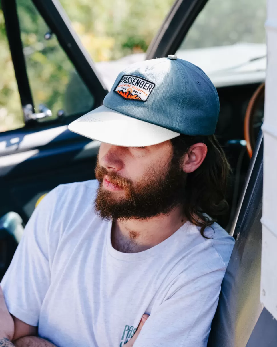 Flash Sale Passenger Barrel Recycled Low Profile Cap Deep Ocean