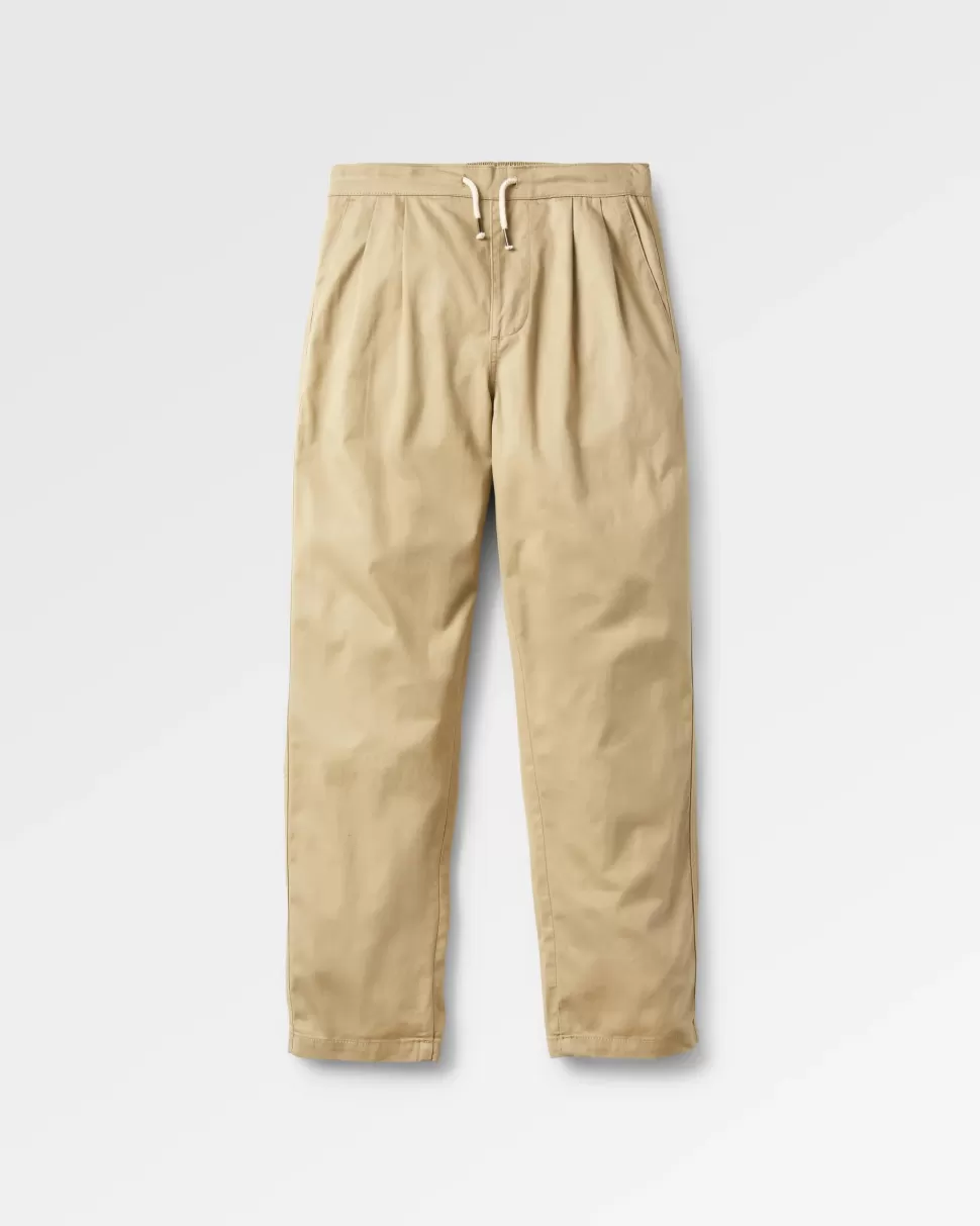 Discount Passenger Compass Elasticated Waist Pants Biscuit