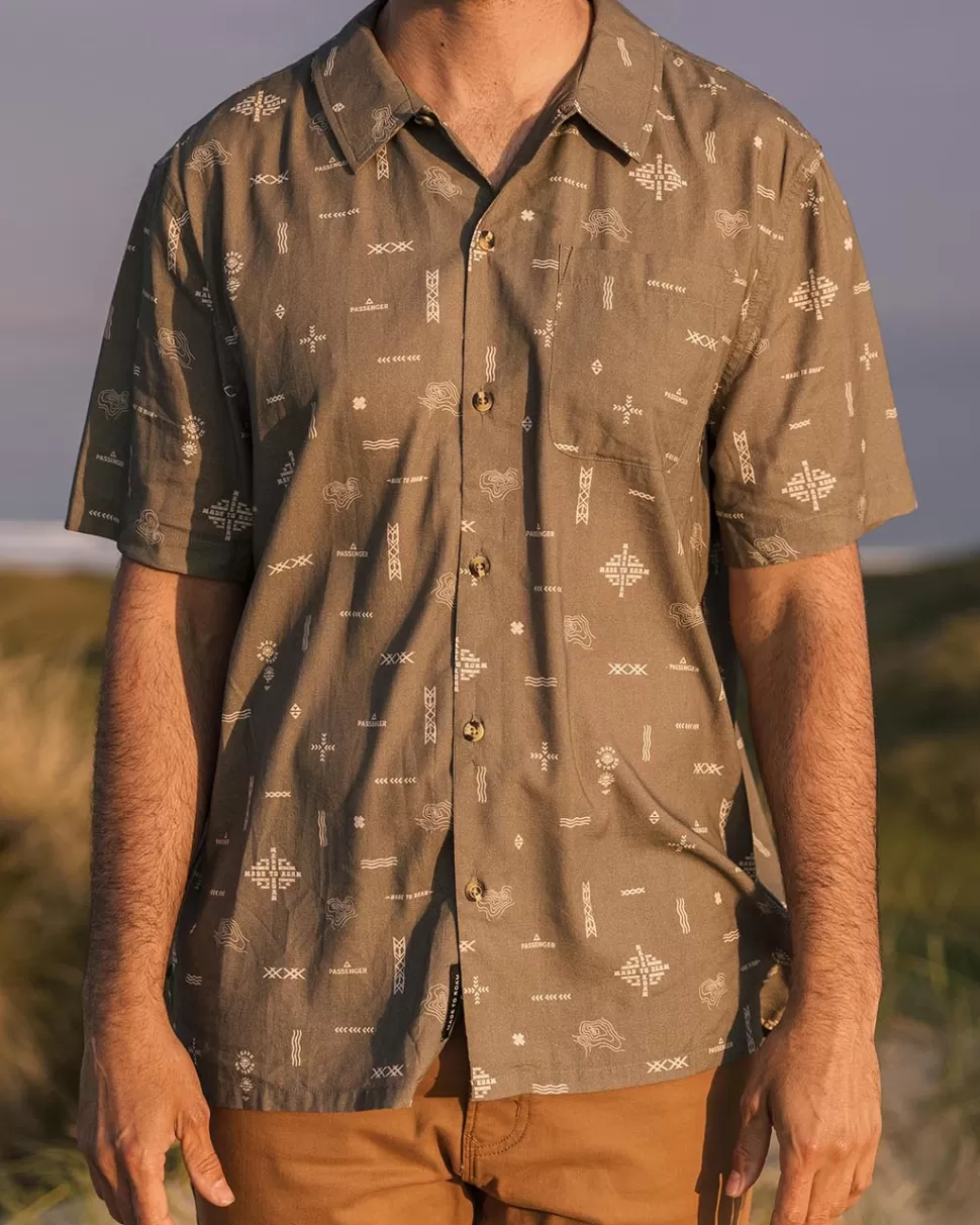 Best Passenger Cove Organic Cotton Short Sleeve Shirt Olive Made To Roam