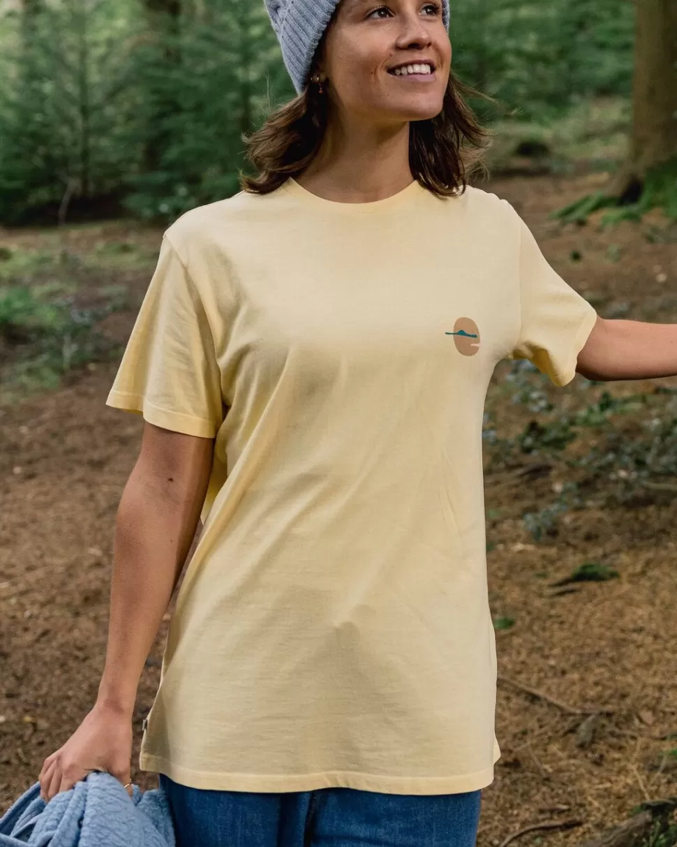 Best Passenger Dreamer Oversized Recycled Cotton T-Shirt Golden Haze