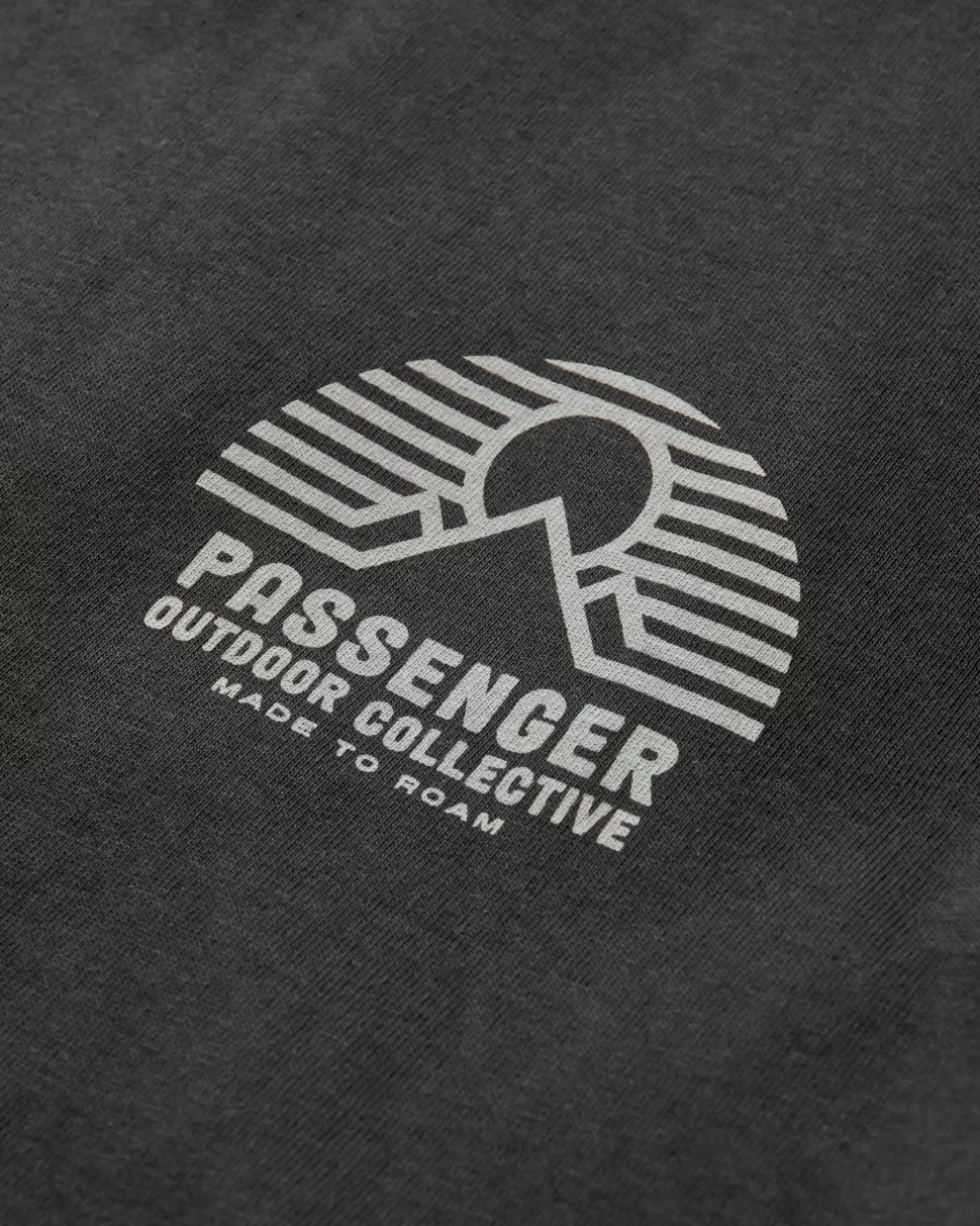 New Passenger Elbio Recycled Relaxed Fit T-Shirt Black