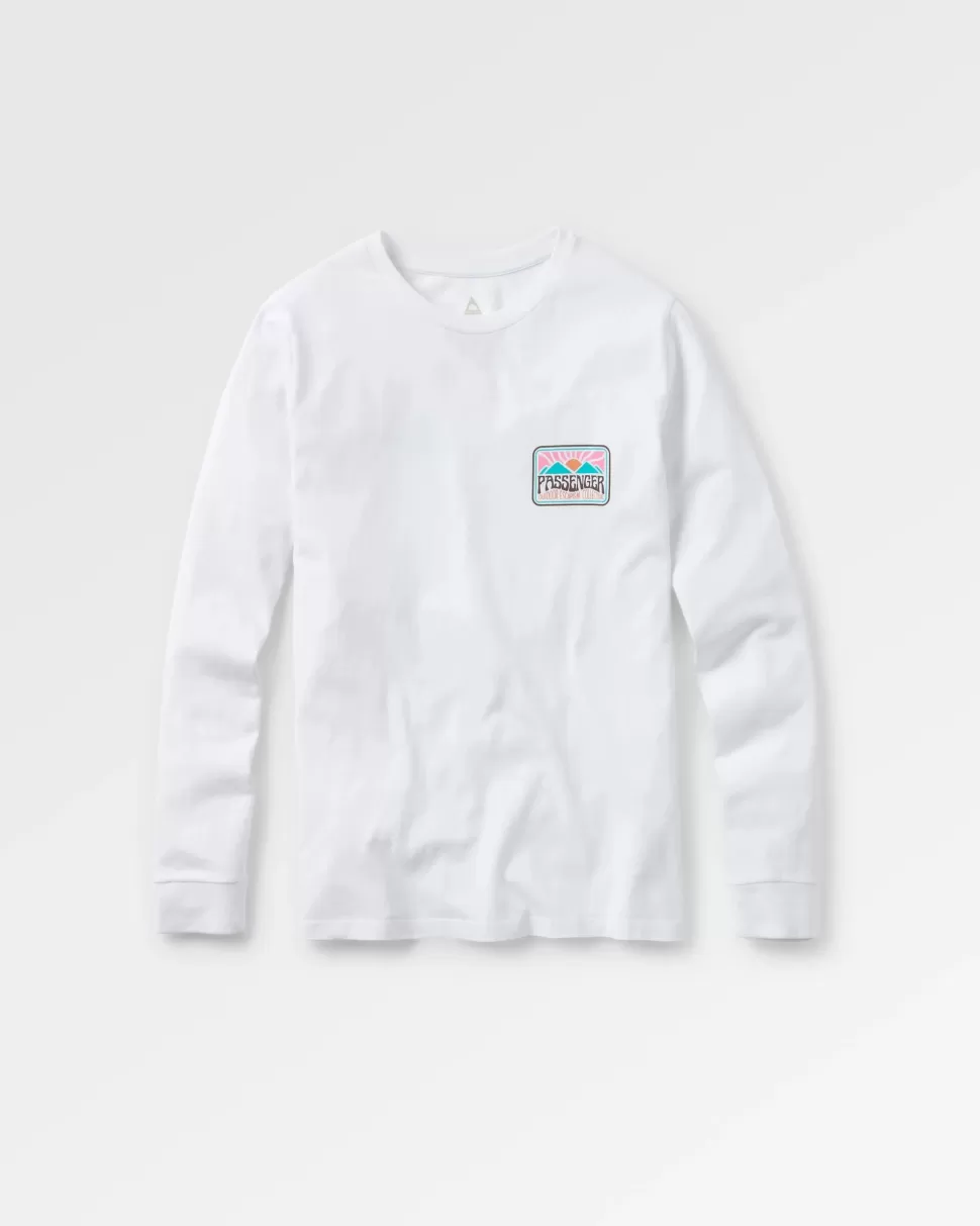 Store Passenger Golden Hour LS T-Shirt White