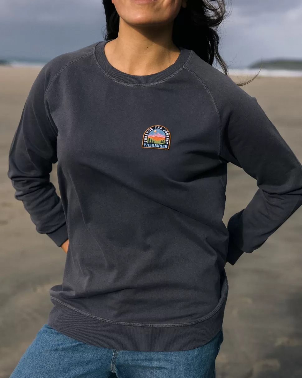 Discount Passenger Journal Sweatshirt Charcoal