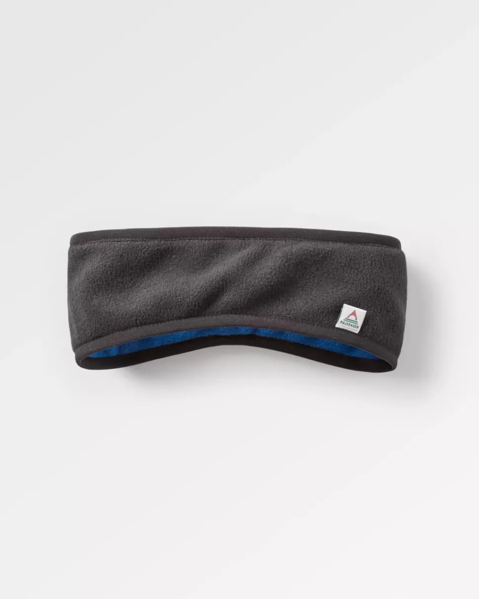 Shop Passenger Larch Recycled Polar Fleece Headband Black