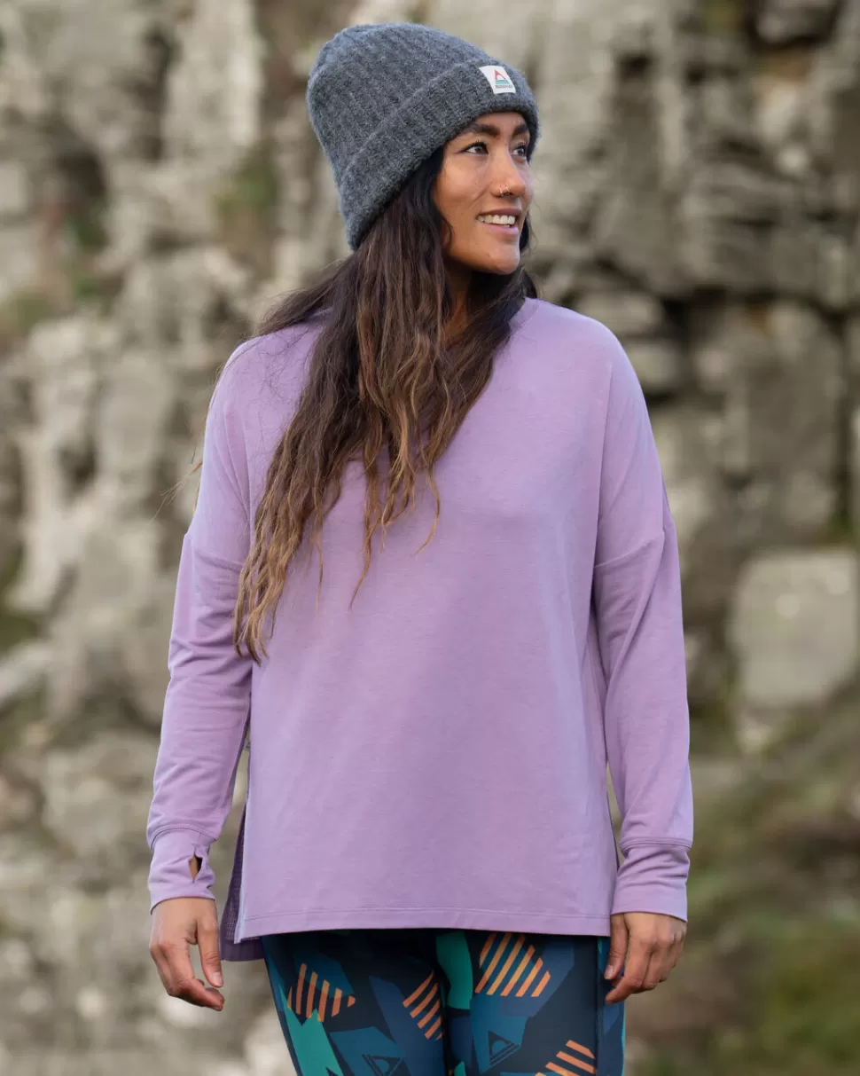 Sale Passenger Lotus Recycled Active LS Top Lilac