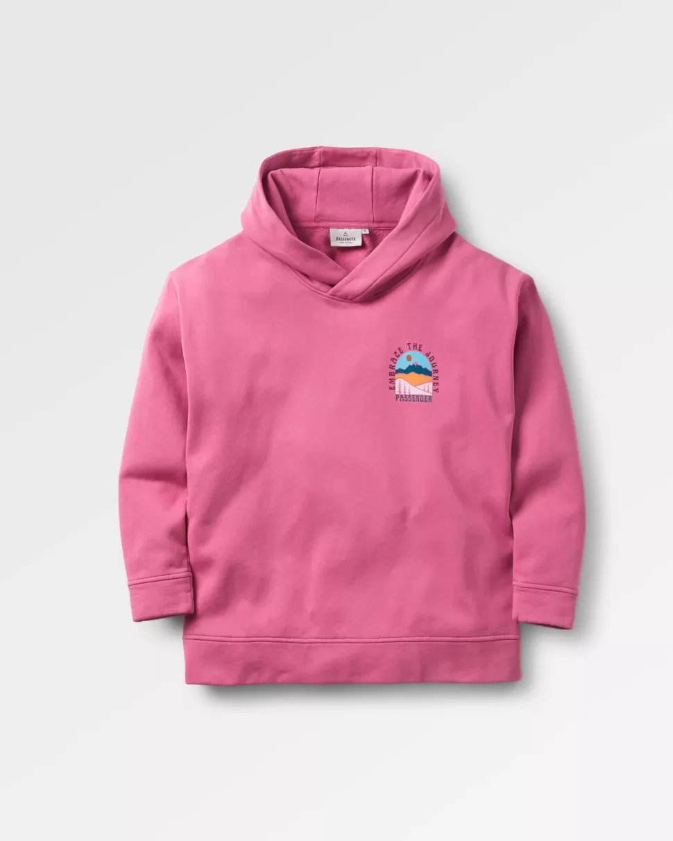 Cheap Passenger Outlook Recycled Cotton Hoodie Mauve Haze