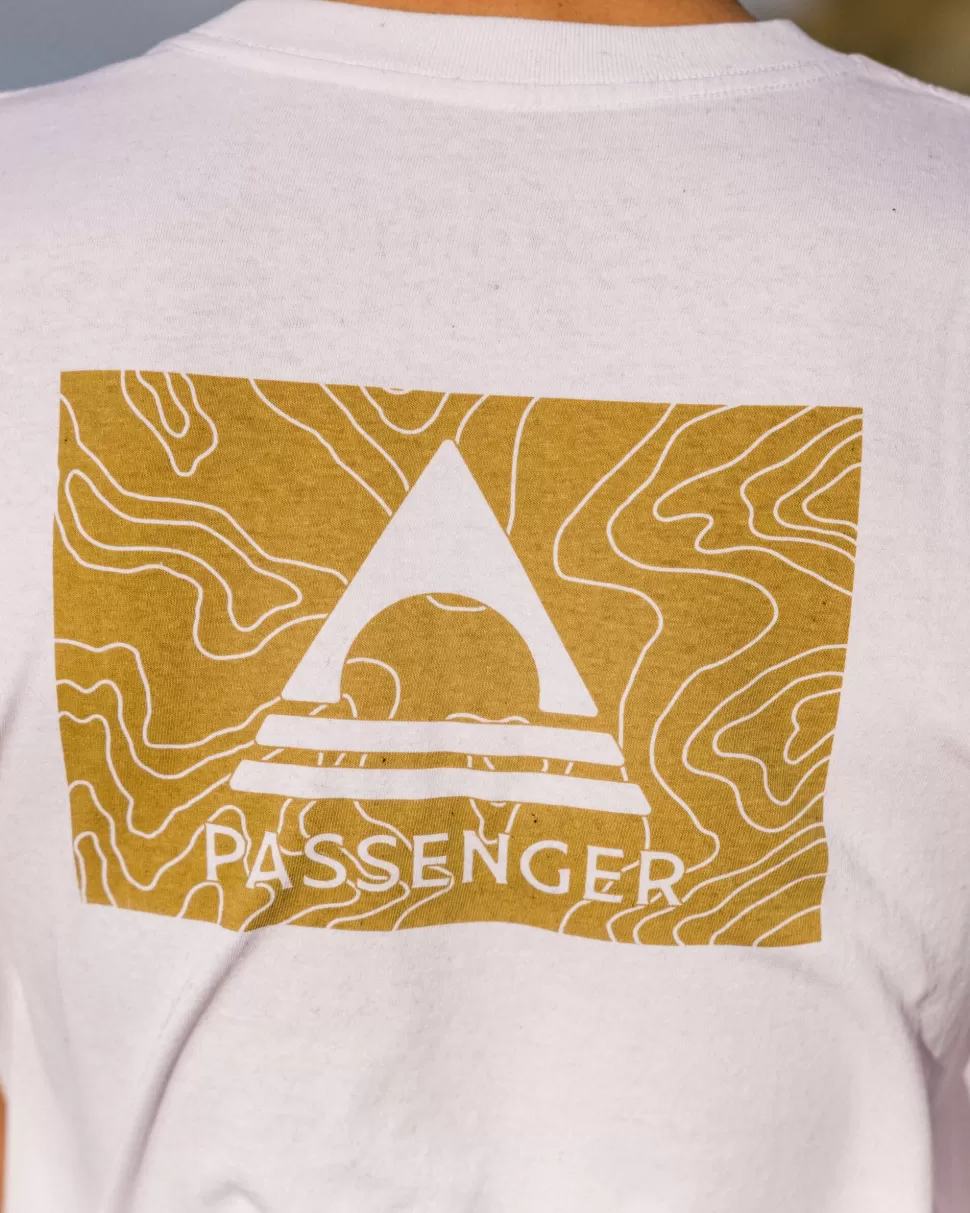 Clearance Passenger Purpose Recycled Relaxed Fit T-Shirt White