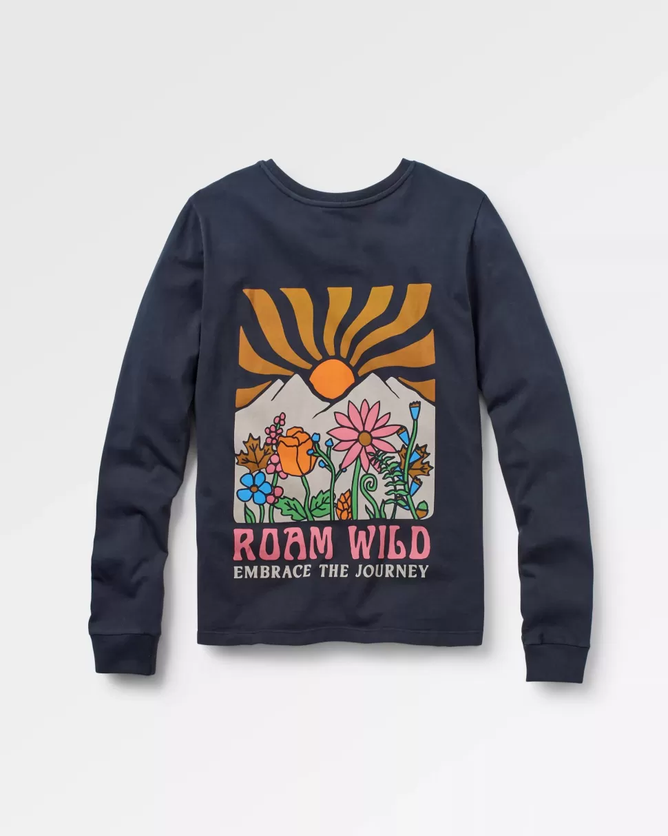 New Passenger Roam Wild LS T-Shirt Black