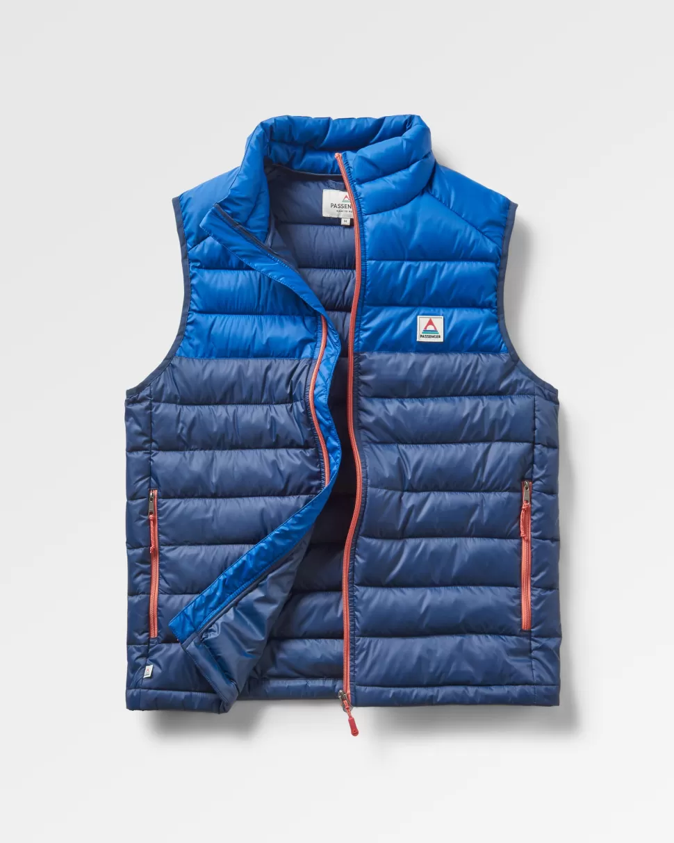 Outlet Passenger Roamer Insulated Vest Rich Navy/Cobalt