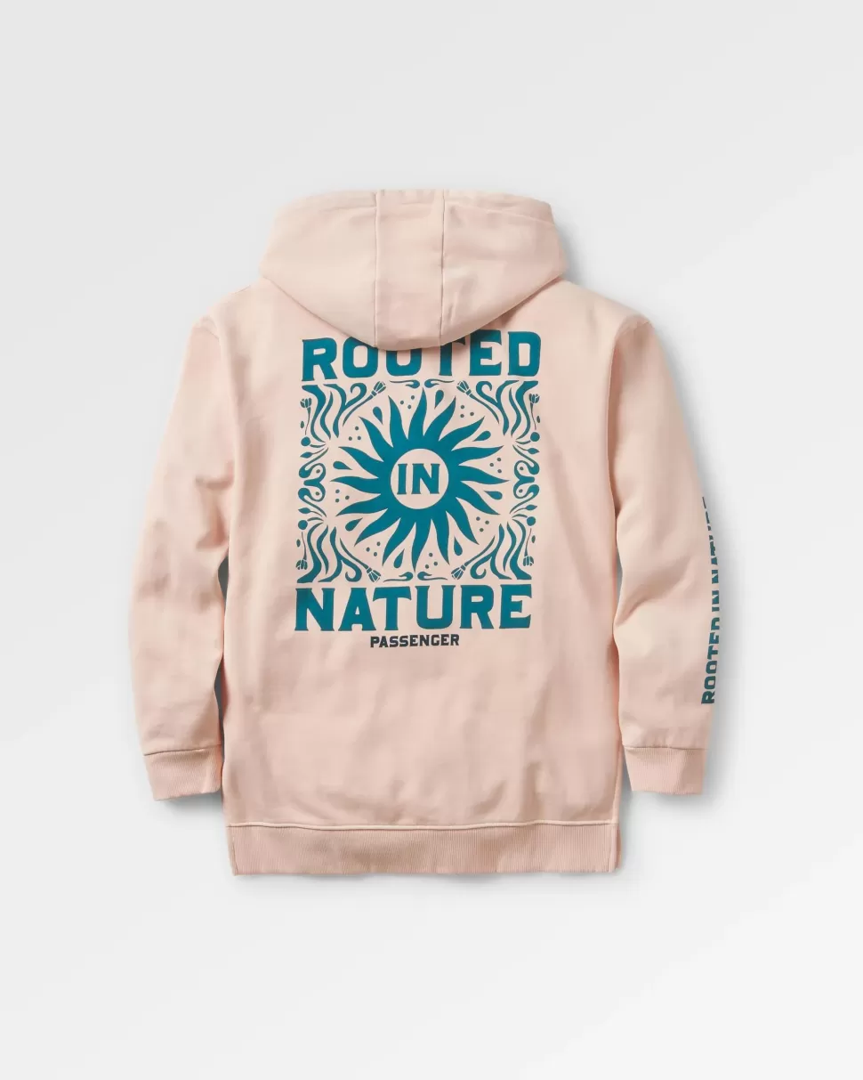 Clearance Passenger Rooted In Nature Hoodie Peach Whip