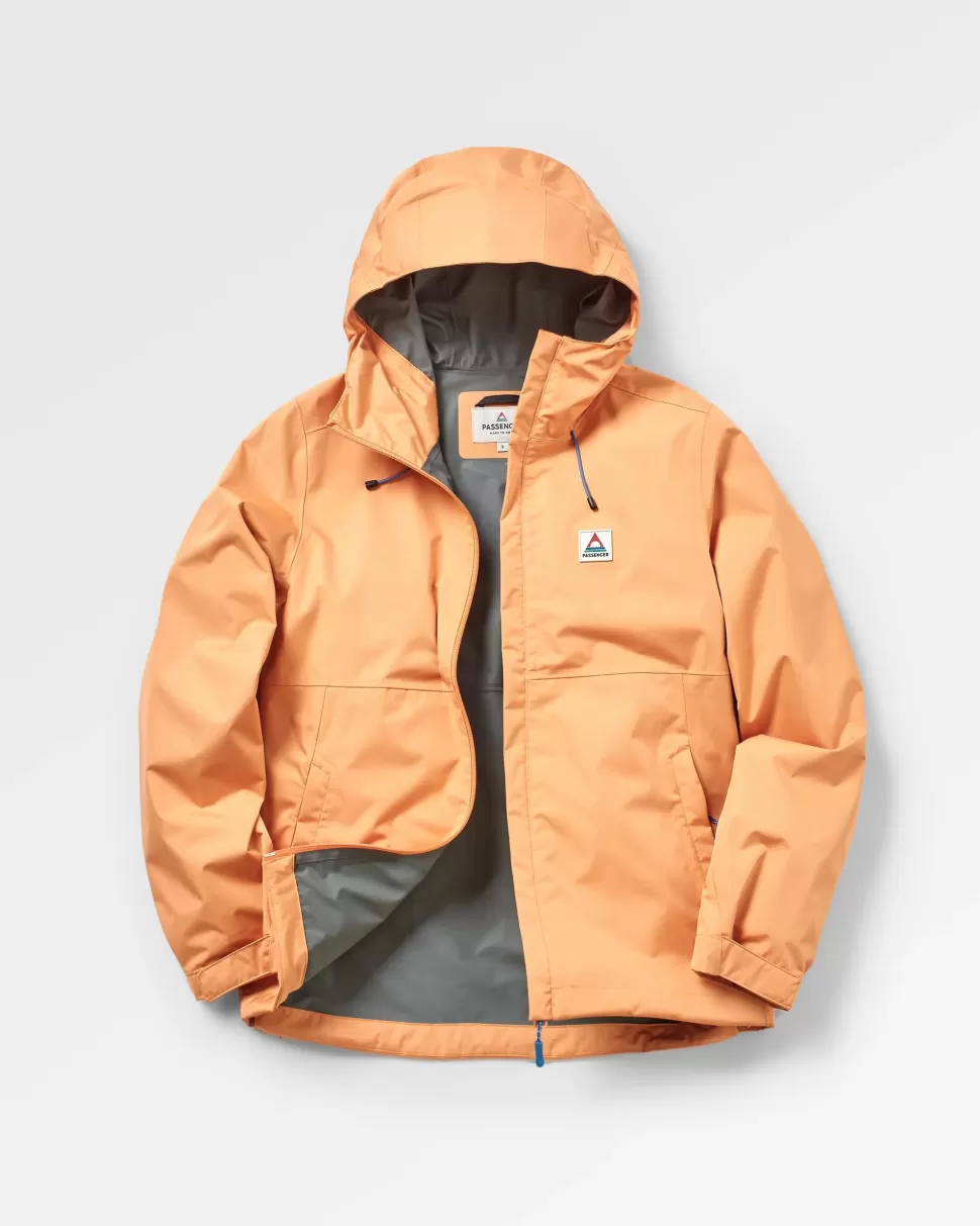 Flash Sale Passenger Scene Water Resistant Recycled Jacket Apricot