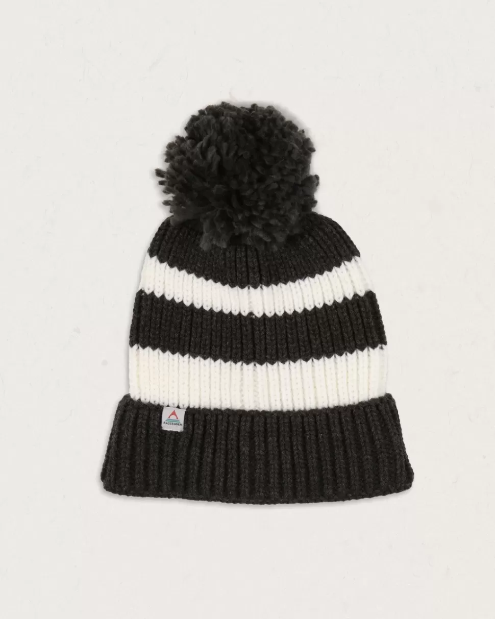 Clearance Passenger Summit Bobble Hat Black