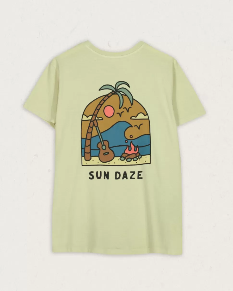 Store Passenger Sundaze Oversized Recycled Cotton T-Shirt Tender Greens