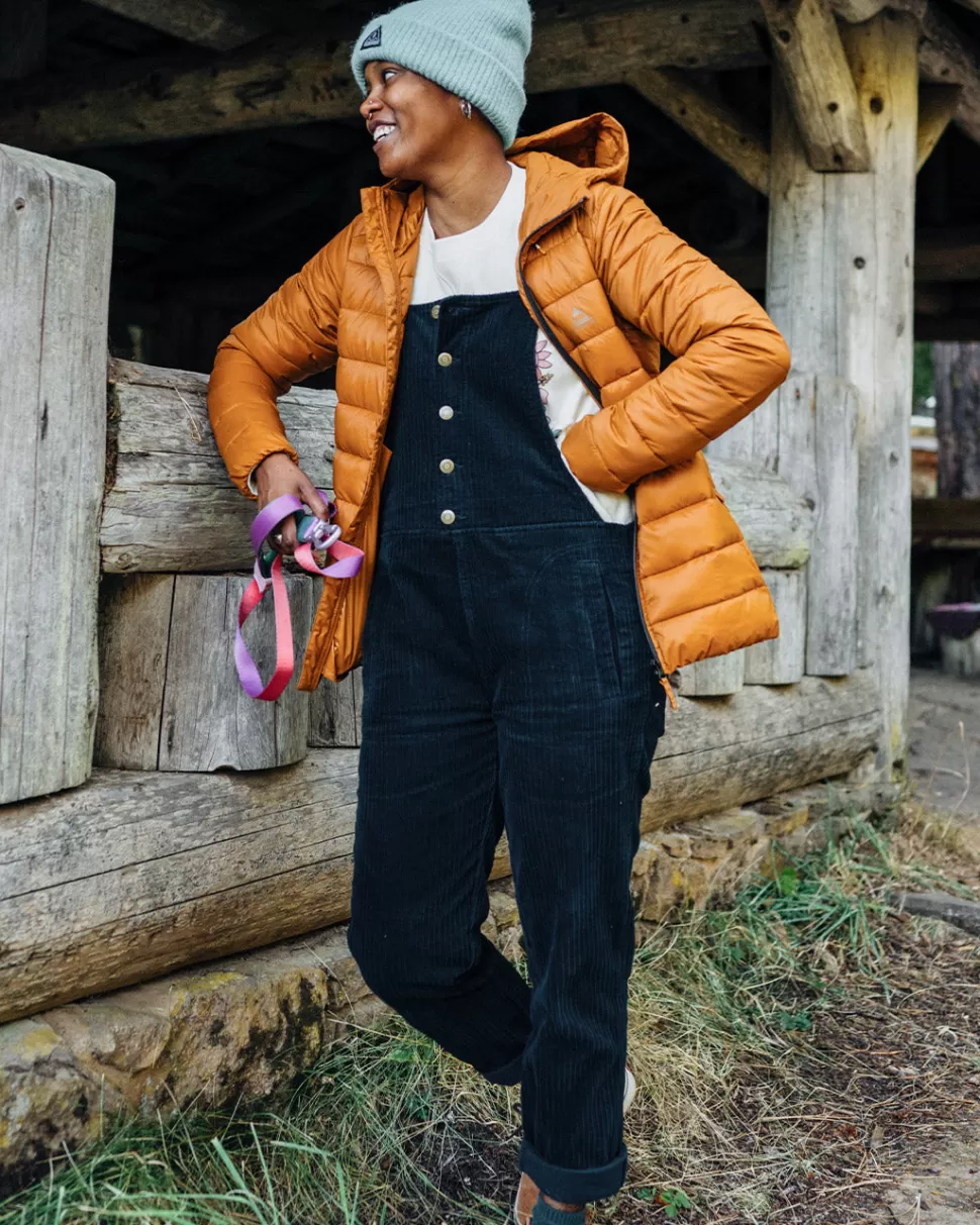 Best Passenger Tiaga Cord Dungarees Deep Navy