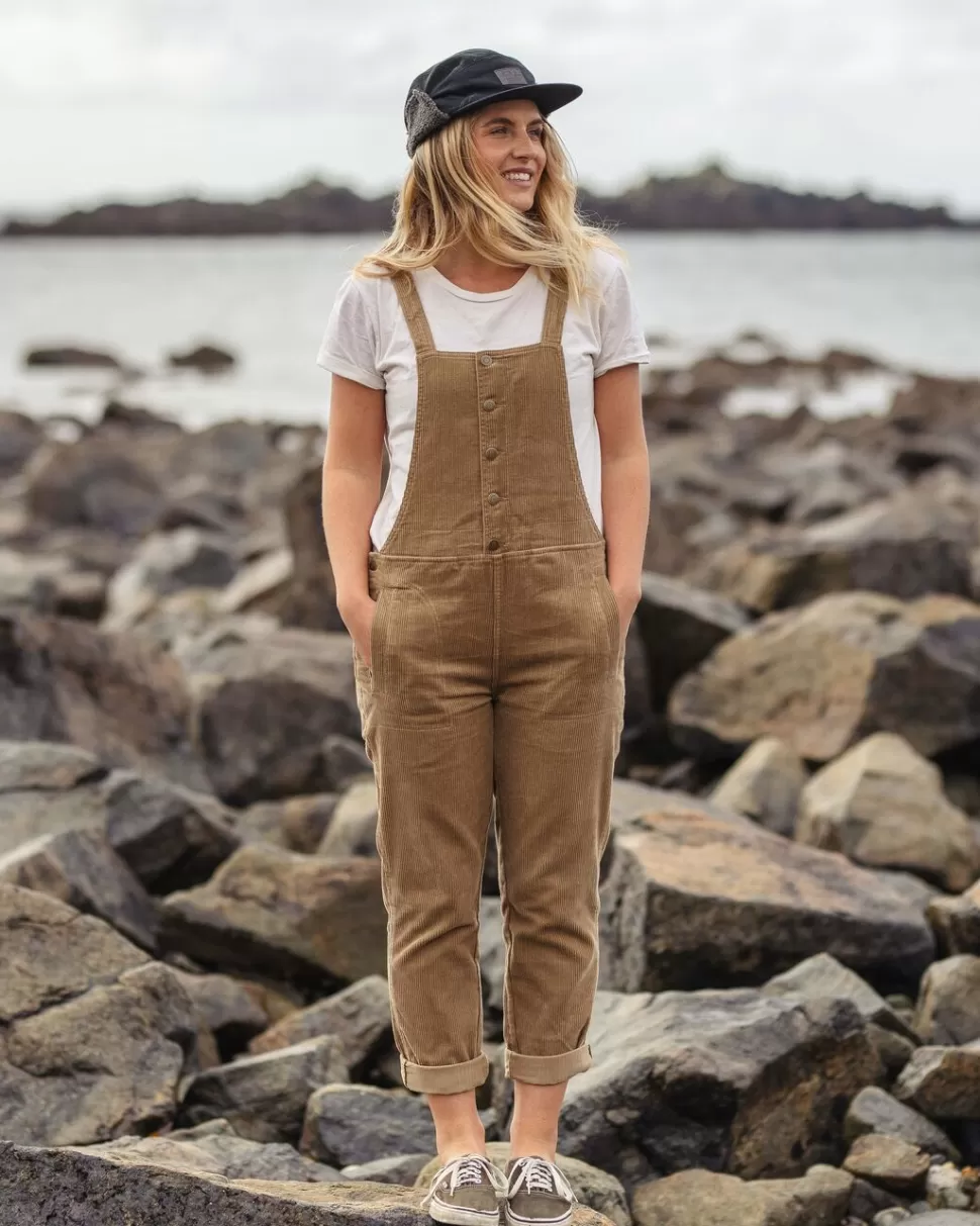 Store Passenger Tiaga Cord Dungarees Biscuit