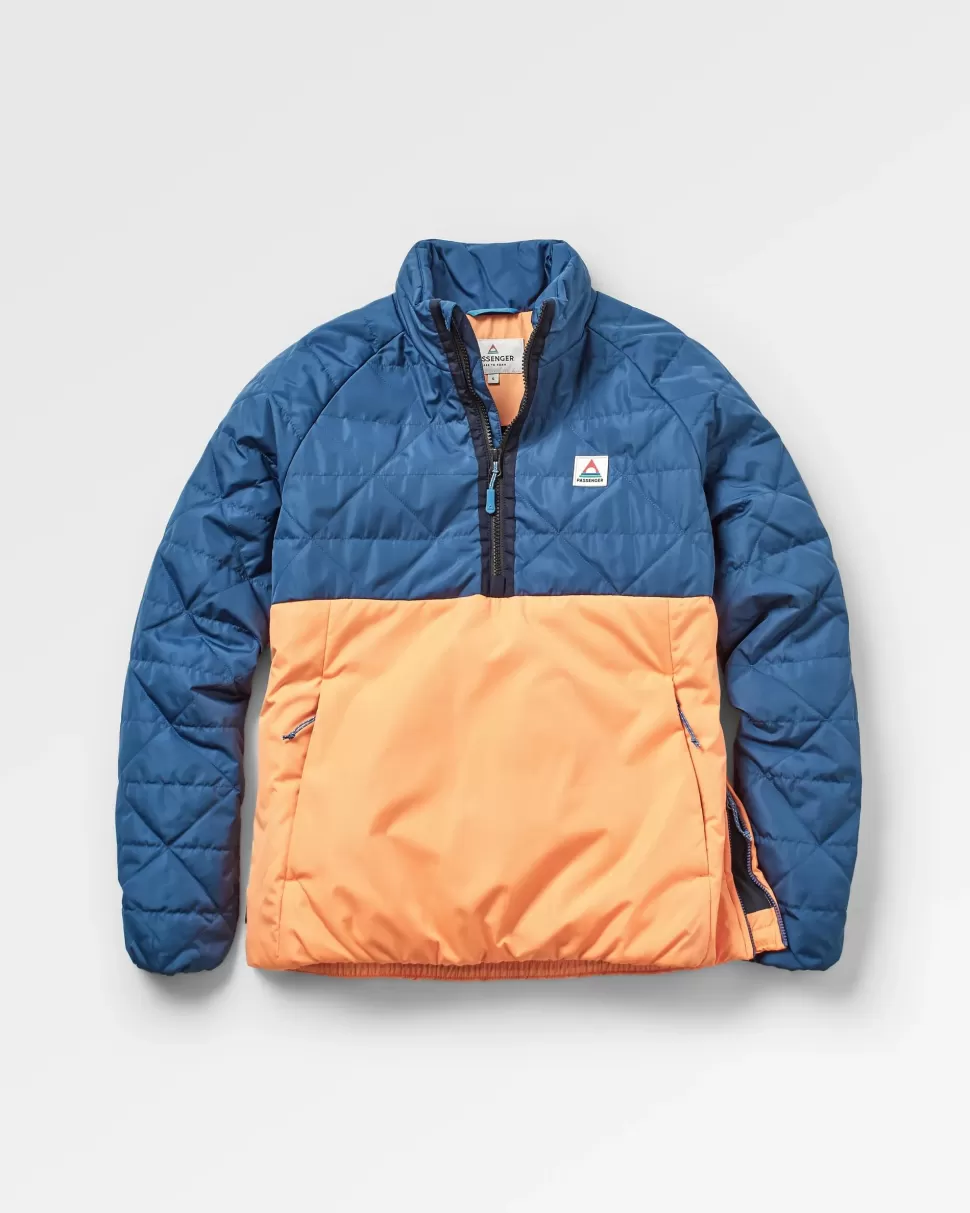 Best Passenger Trace Recycled Thermore® Insulated Jacket Dark Denim/ Apricot