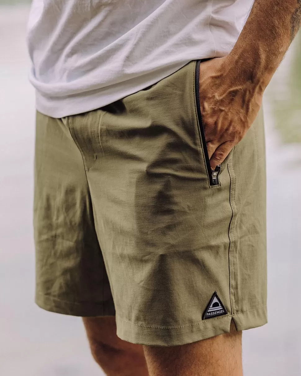 Fashion Floris van Bommel Traveller Organic All Purpose Short Khaki