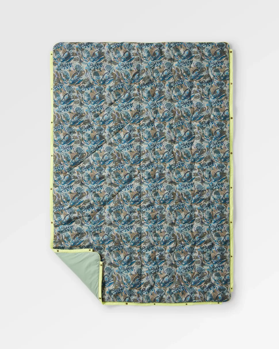 Cheap Floris van Bommel Van Recycled Ripstop Blanket Abstract Seaweed Pistachio